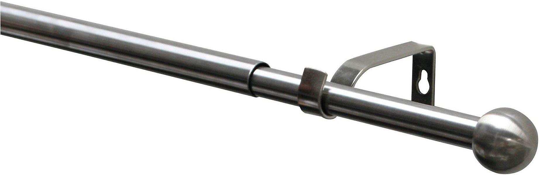 GARDINIA Gardinenstange Gardinenstangen Set Kos, Ø 19 mm, 1-läufig, mit Boh günstig online kaufen