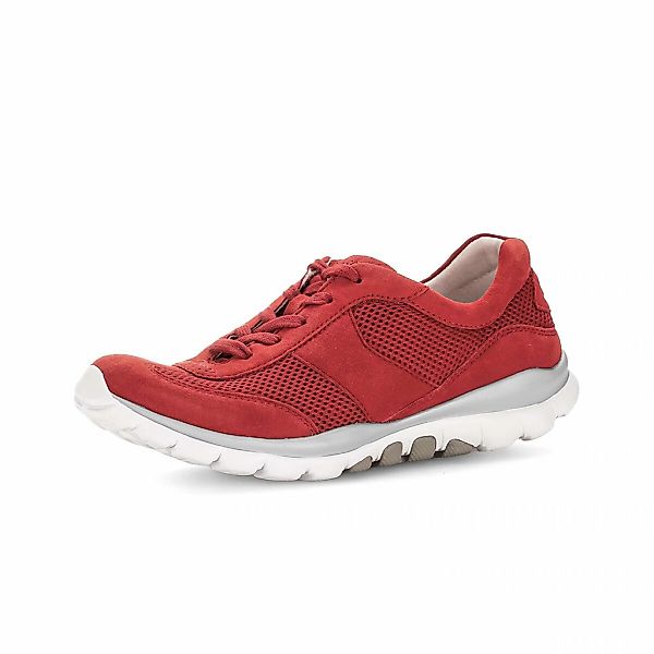 Gabor Sneaker "Sneaker low Materialmix Leder/Lederimitat" günstig online kaufen