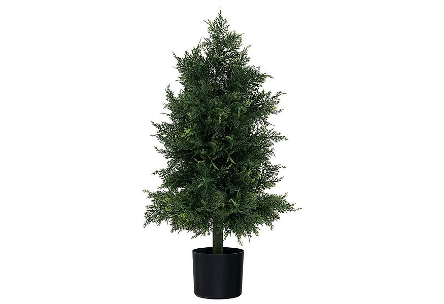 Kunstpflanze Zeder, COSTWAY, Höhe 80 cm, mit Topf günstig online kaufen