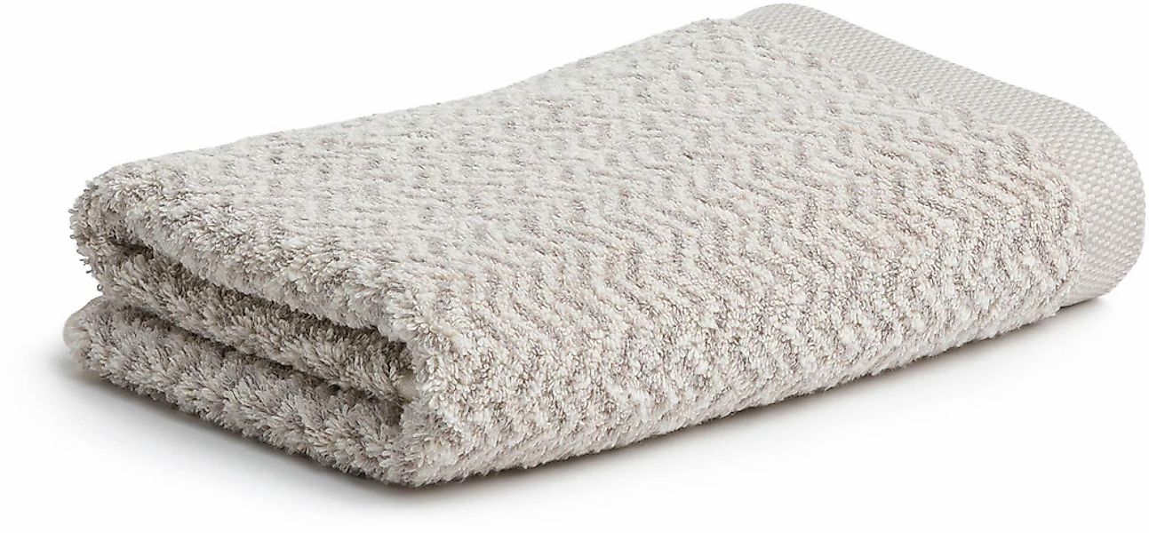 Möve Handtuch "Brooklyn" mit Zick-Zack-Muster, Made in Germany günstig online kaufen