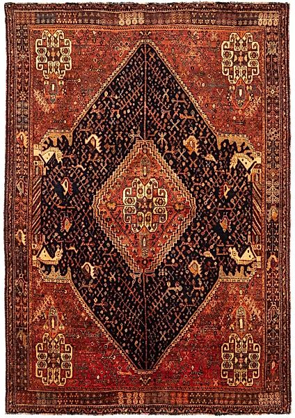 morgenland Wollteppich »Shiraz Medaillon 257 x 183 cm«, rechteckig günstig online kaufen