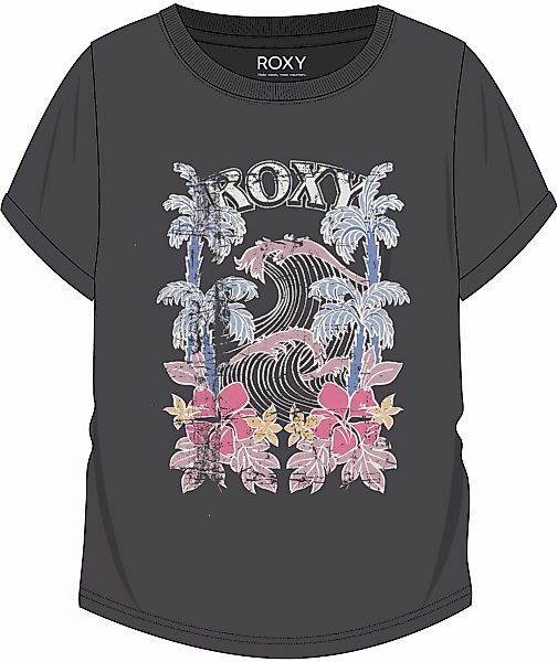 Roxy Print-Shirt Roxy Oceanregular Poster - T-Shirt für Frauen XS, Phantom günstig online kaufen