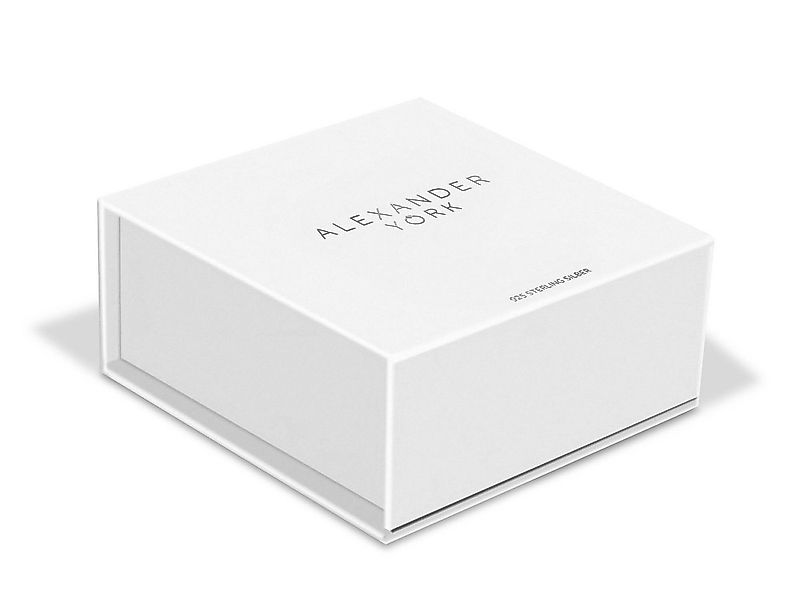 ALEXANDER YORK Paar Creolen HERZ, 2-tlg., 925 Sterling Silber günstig online kaufen