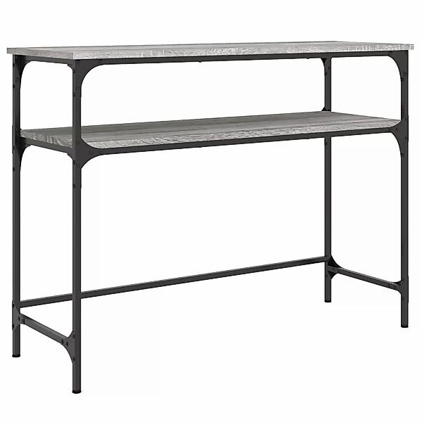 vidaXL Beistelltisch Konsolentisch Grau Sonoma 100x35,5x75 günstig online kaufen