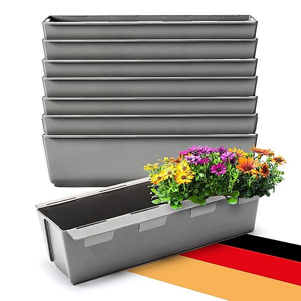 BigDean Blumenkasten Paletten-Einsatz zum Einhängen 37cm günstig online kaufen