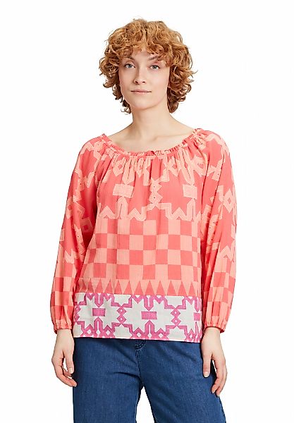 Cartoon Carmenbluse "Cartoon Damen Carmenbluse mit Muster" günstig online kaufen