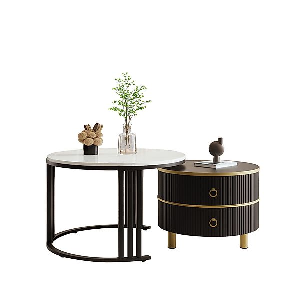 Merax Couchtisch Set aus Holz mit günstig online kaufen