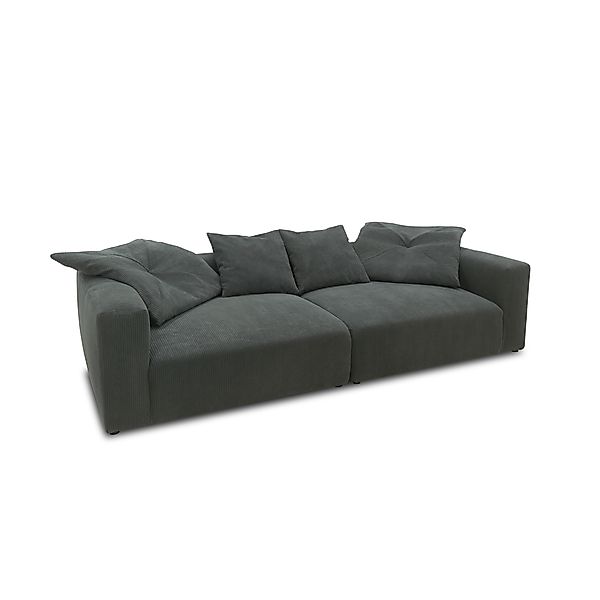 Bigsofa 800008, 2-Sitzer in Cord, mit Filzgleitern, 2er Couch, 304 x 135 x günstig online kaufen