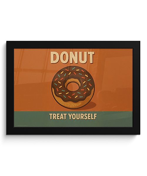 MuchoWow Poster Donut - Sprenkeln - günstig online kaufen