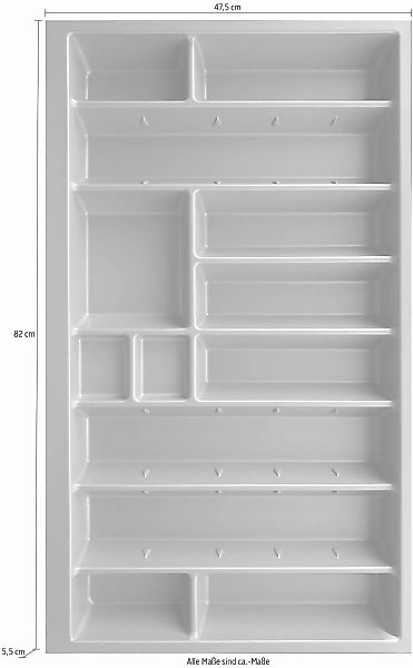 KOCHSTATION Besteckeinsatz Cara, 90 cm breit, für Schubkästen der Serien To günstig online kaufen