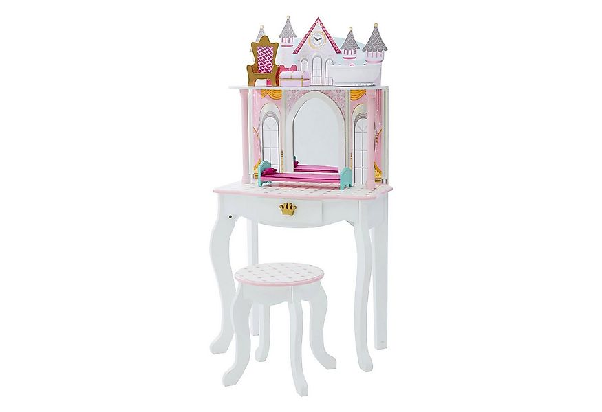 Teamson Schminktisch Schminktisch Dreamland Castle mit Hocker & Zubehör günstig online kaufen