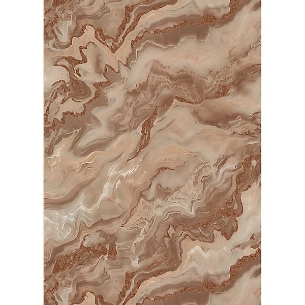 Erismann Vliestapete Elle Decoration 4 Mystic Spell Terracotta günstig online kaufen