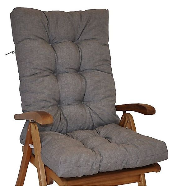 Rattani Hochlehnerauflage Polster für Gartenstuhl Hochlehner Auflage Sylva günstig online kaufen