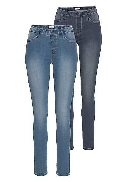 Flashlights Jeansjeggings (Packung, 2er-Pack) enge Passform, günstig online kaufen