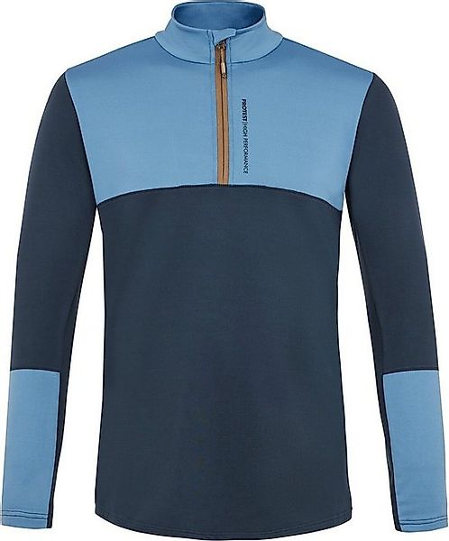 Protest Fleecepullover PRTSITANO 1/4 zip top 986 Blue Nights günstig online kaufen