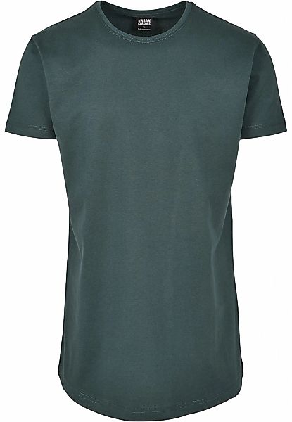 URBAN CLASSICS Kurzarmshirt "Urban Classics Herren Shaped Long Tee" 1 Stk. günstig online kaufen