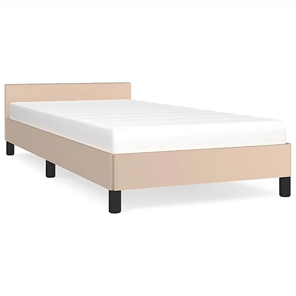 vidaXL Bett Bettgestell mit Kopfteil ohne günstig online kaufen