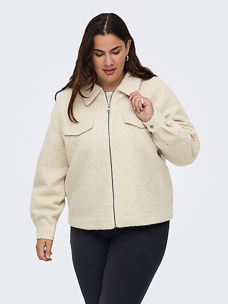 ONLY CARMAKOMA Fleecejacke CARMALO SHORT BOUCLE günstig online kaufen