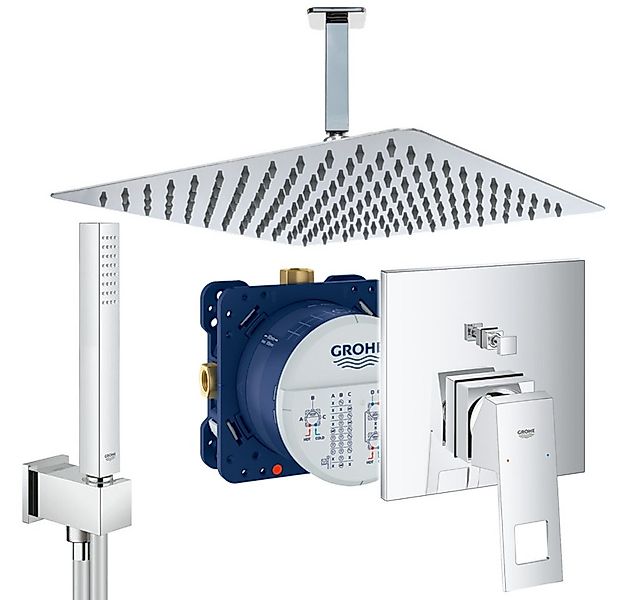 Grohe und Jowi Duscharmatur Eurcocube Unterputz Duschsystem, Kopfbrause Dec günstig online kaufen