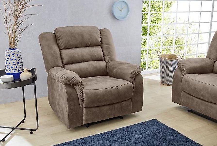 Jockenhöfer Gruppe Sessel Cleveland, mit Liegefunktion günstig online kaufen
