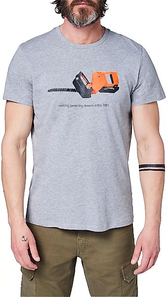 GARDENA T-Shirt "Light Grey Melange" günstig online kaufen