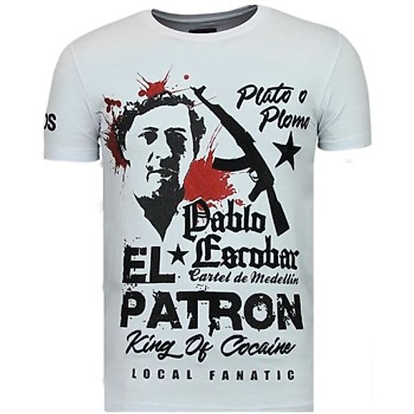 Local Fanatic  T-Shirt El Patron Pablo Strass günstig online kaufen