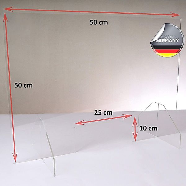 queence Trennwandplatten Tröpfchenschutz - Schutzplatte aus günstig online kaufen