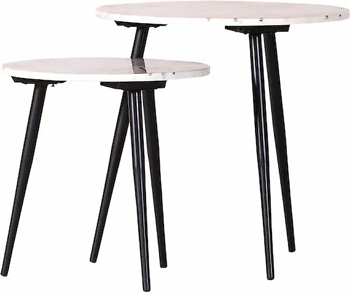 Gutmann Factory Beistelltisch »Marmoro«, (Set, 2 St.) günstig online kaufen