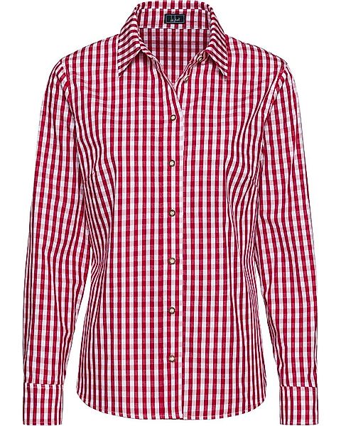 Luis Steindl Trachtenbluse Bluse in Vichykaro-Muster günstig online kaufen