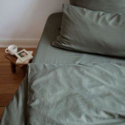 AGA.PIE Bettwäsche Leinen Bambus Bettwäsche-Set, Oeko-Tex, günstig online kaufen