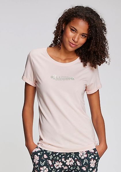 s.Oliver Pyjamaoberteil 1-teilig, mit kleinem Frontprint günstig online kaufen