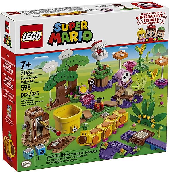 LEGO® LEGO® Super Mario 71434 Limonadendschungel-Design-Set Konstruktionssp günstig online kaufen