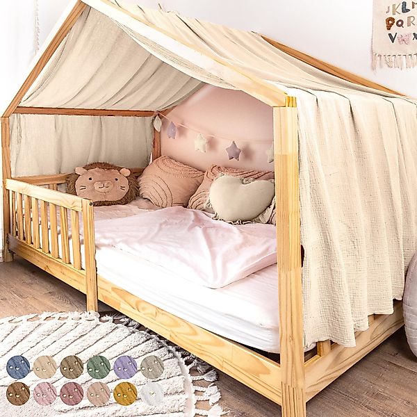 lilimaus Betthimmel Musselin Hausbett Himmel Kinderzimmer günstig online kaufen