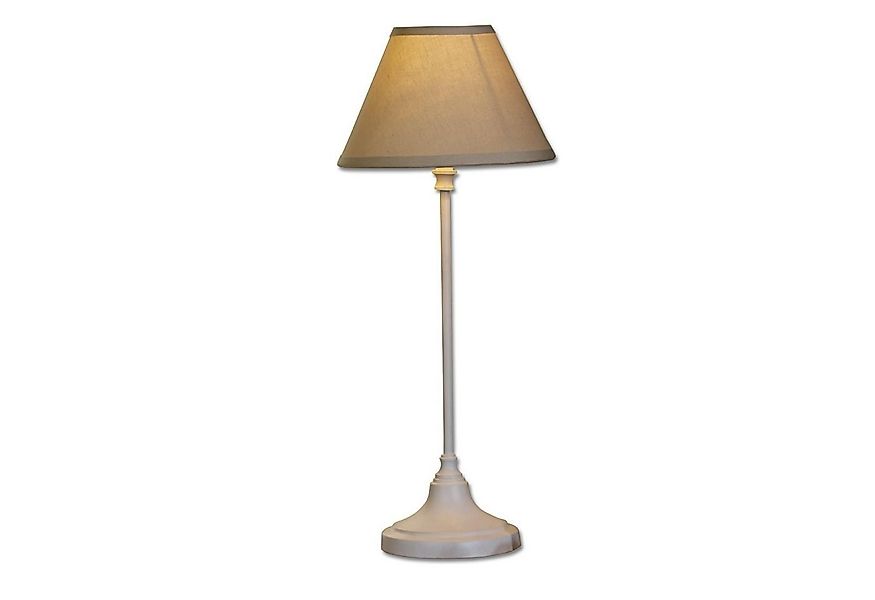 Mirabeau Tischleuchte Tischlampe Swindon beige/antikweiß günstig online kaufen