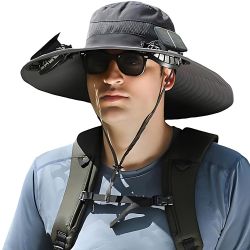 Coonoor Sonnenhut Sonnenhut Mit Ventilator,Outdoor Fischerhut günstig online kaufen
