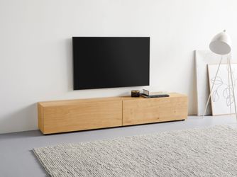 VOGL Möbelfabrik Lowboard "1237" Breite 184 cm, hängend und stehend, Front günstig online kaufen