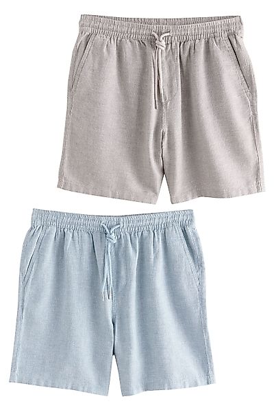 Next Shorts 2er-Pack Dock-Shorts aus Baumwolle günstig online kaufen