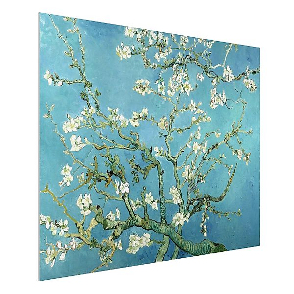 Alu-Dibond Bild Kunstdruck - Querformat 4:3 Vincent van Gogh - Mandelblüte günstig online kaufen