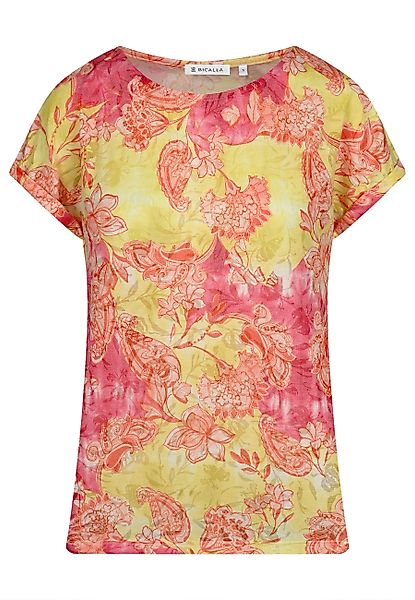 BICALLA T-Shirt Shirt mit floralem Print günstig online kaufen