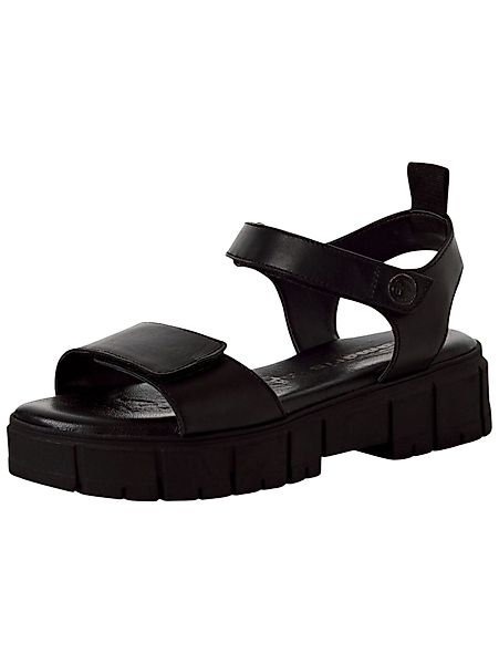 Tamaris Riemchensandale "Tamaris Sandalen Leder" günstig online kaufen