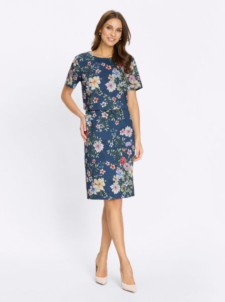 Witt Etuikleid Druckkleid günstig online kaufen