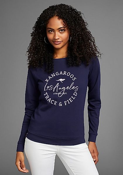 KangaROOS Sweatshirt mit Frontprint günstig online kaufen
