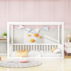 Flieks Kinderbett, Einzelbett Bodenbett 90x200cm ohne günstig online kaufen