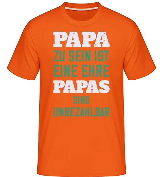Papas Sind Unbezahlbar · Shirtinator Männer T-Shirt günstig online kaufen