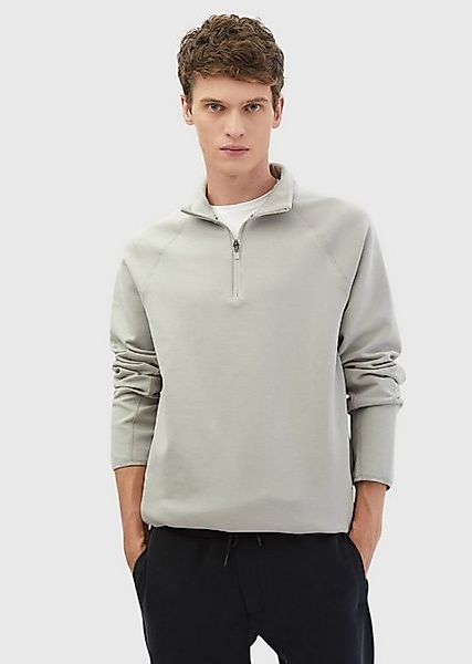 RAMSEY Sweatshirt Hellgrauer Rollkragen Pullover günstig online kaufen