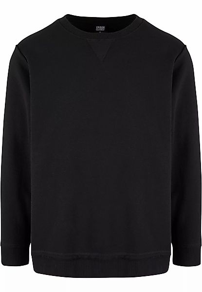 URBAN CLASSICS Rundhalspullover "Urban Classics Herren Oversized Open Edge günstig online kaufen