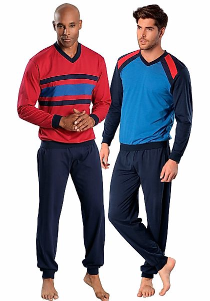 le jogger® Pyjama (Packung, 4 tlg., günstig online kaufen