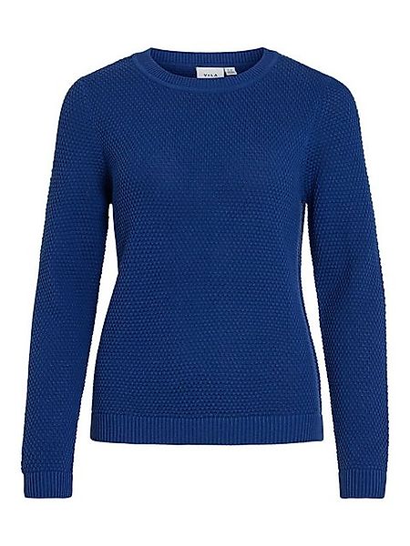 Vila Rundhalspullover VIDalo (1-tlg) Plain/ohne Details günstig online kaufen