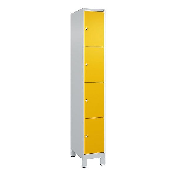 C+P Garderobenschrank Fächerschrank Classic Plus, 4 Fächer übereinander, Ab günstig online kaufen