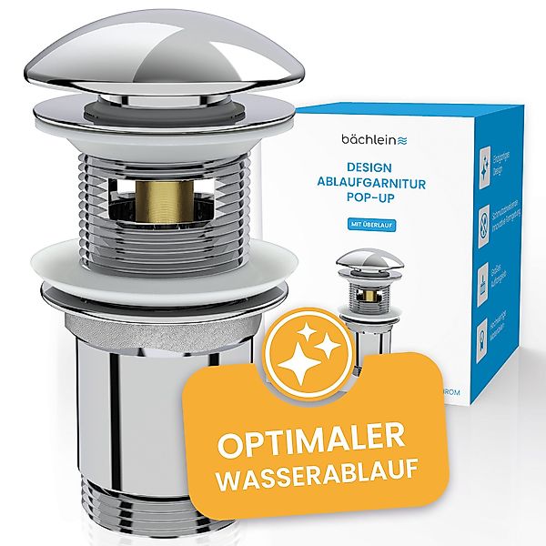 Bächlein Ablaufgarnitur Design Pop Up - günstig online kaufen